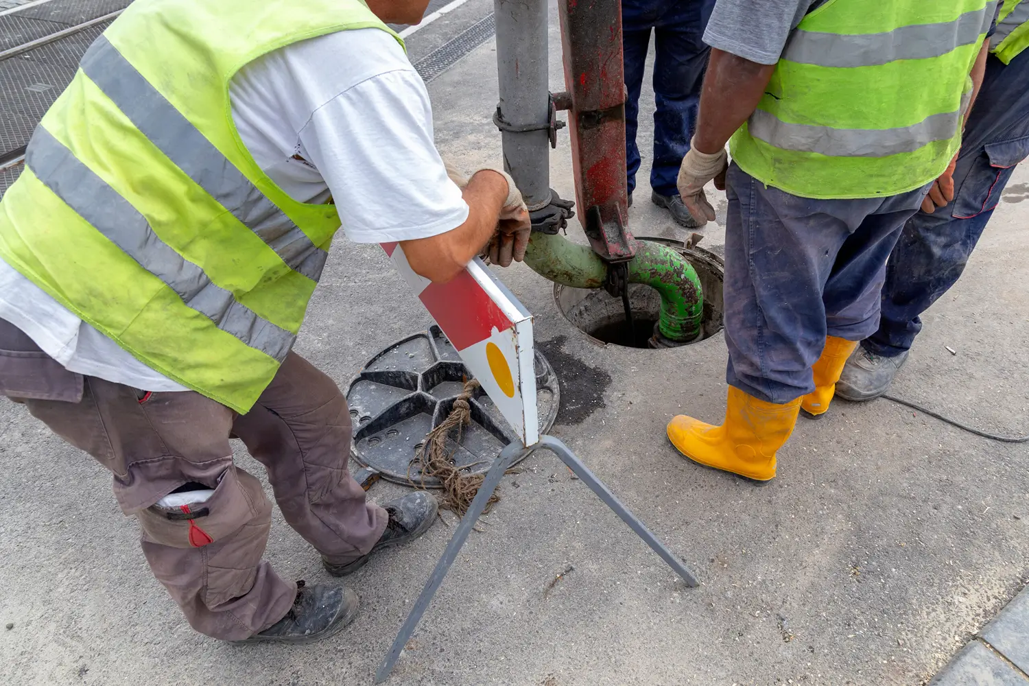 CCTV drain survey inspection in Kemsing